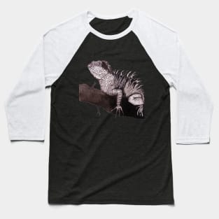 Iguana Baseball T-Shirt